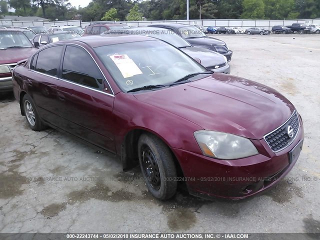 1N4AL11D76N433903 - 2006 NISSAN ALTIMA S/SL RED photo 1