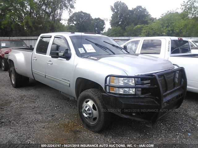 1GC4K1C81BF235994 - 2011 CHEVROLET SILVERADO K3500 LTZ SILVER photo 1