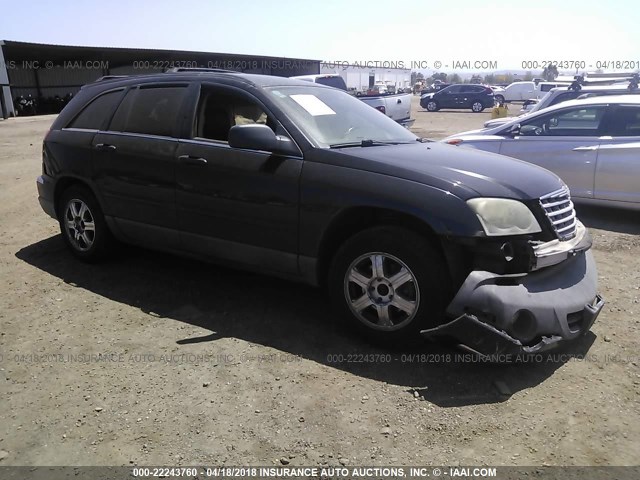 2A8GM68456R621447 - 2006 CHRYSLER PACIFICA TOURING BLACK photo 1