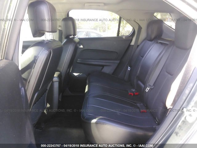 2CNALFEW5A6289974 - 2010 CHEVROLET EQUINOX LTZ GRAY photo 8