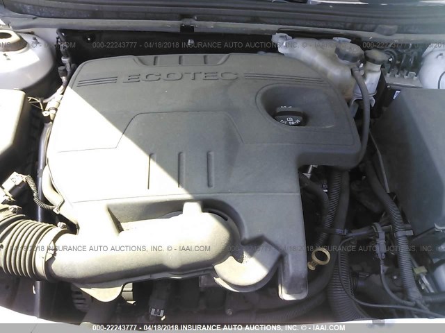 1G1ZC5E0XAF248316 - 2010 CHEVROLET MALIBU 1LT 白色 照片 10