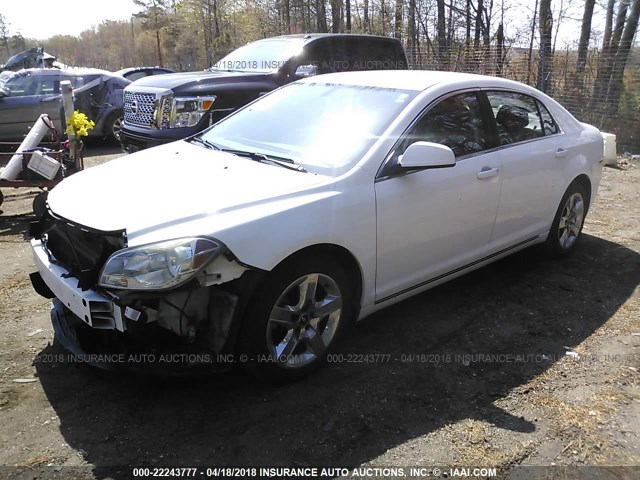1G1ZC5E0XAF248316 - 2010 CHEVROLET MALIBU 1LT 白色 照片 2