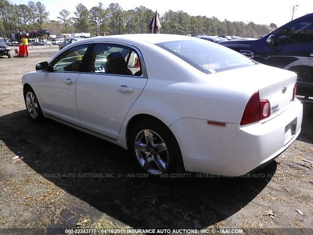 1G1ZC5E0XAF248316 - 2010 CHEVROLET MALIBU 1LT 白色 照片 3