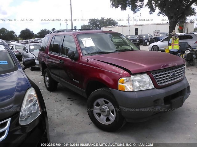 1FMZU62K34ZB15878 - 2004 FORD EXPLORER XLS/XLS SPORT RED photo 1