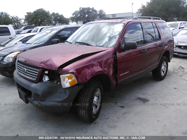 1FMZU62K34ZB15878 - 2004 FORD EXPLORER XLS/XLS SPORT RED photo 2