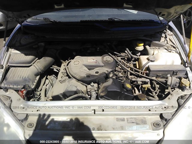 2B3HD46R9YH147575 - 2000 DODGE INTREPID SILVER photo 10