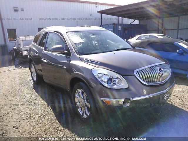 5GAER23D19J130514 - 2009 BUICK ENCLAVE CXL Marron photo 1
