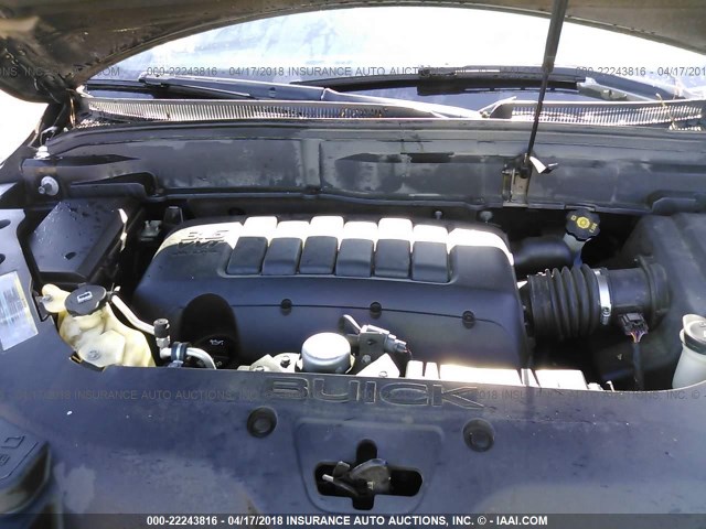 5GAER23D19J130514 - 2009 BUICK ENCLAVE CXL Marron photo 10