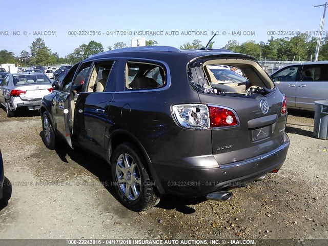 5GAER23D19J130514 - 2009 BUICK ENCLAVE CXL Marron photo 3