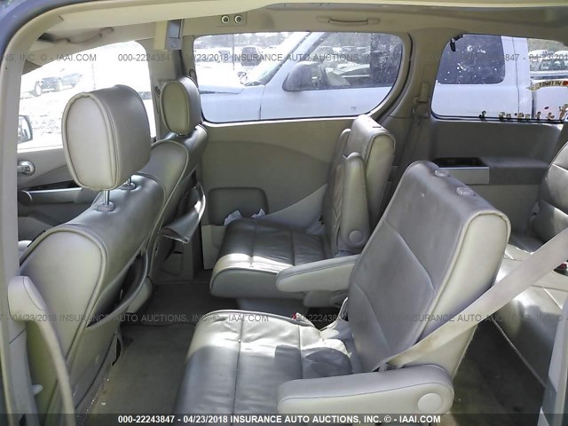 5N1BV28U55N107886 - 2005 NISSAN QUEST S/SE/SL GRAY photo 8