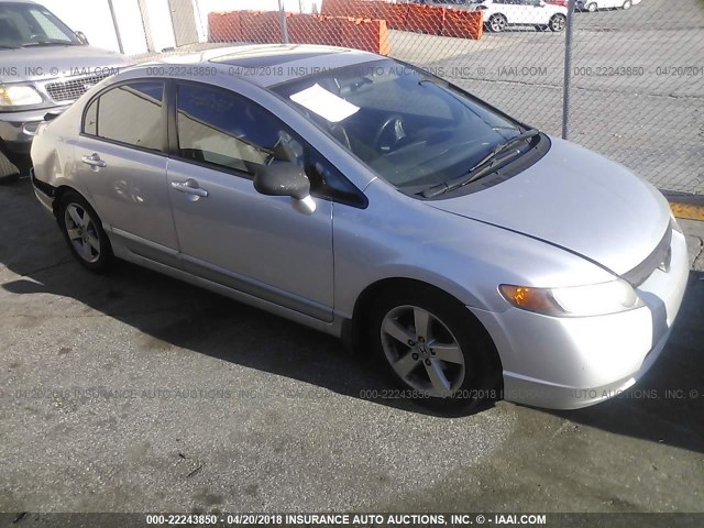 2HGFA16998H343093 - 2008 HONDA CIVIC EXL 银色 照片 1