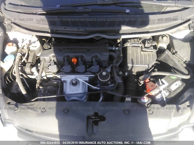 2HGFA16998H343093 - 2008 HONDA CIVIC EXL 银色 照片 10