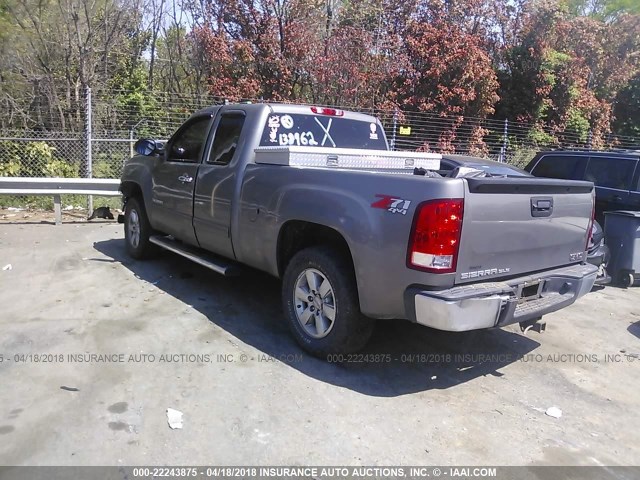 1GTR2VE73DZ138962 - 2013 GMC SIERRA K1500 SLE GRAY photo 3