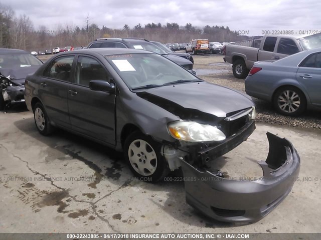 2T1BR32E03C026200 - 2003 TOYOTA COROLLA CE/LE/S GRAY photo 1