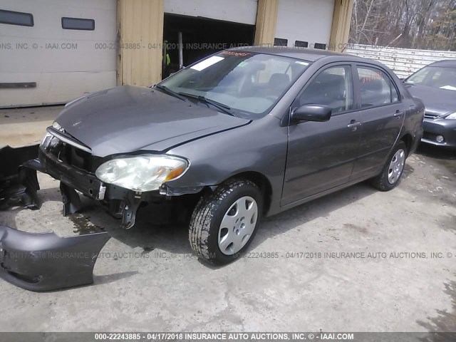 2T1BR32E03C026200 - 2003 TOYOTA COROLLA CE/LE/S GRAY photo 2