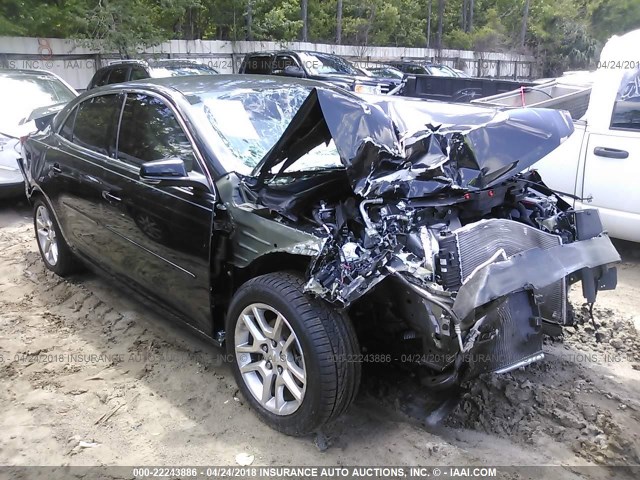 1G11C5SL9EF303825 - 2014 CHEVROLET MALIBU 1LT BLACK photo 1