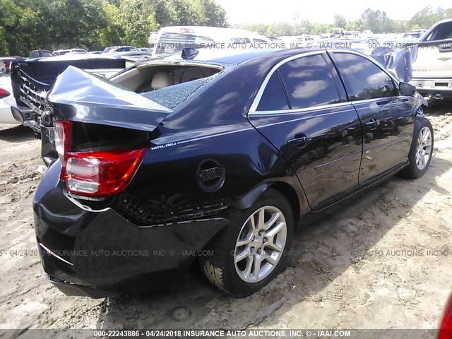 1G11C5SL9EF303825 - 2014 CHEVROLET MALIBU 1LT BLACK photo 4