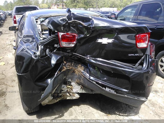 1G11C5SL9EF303825 - 2014 CHEVROLET MALIBU 1LT BLACK photo 6