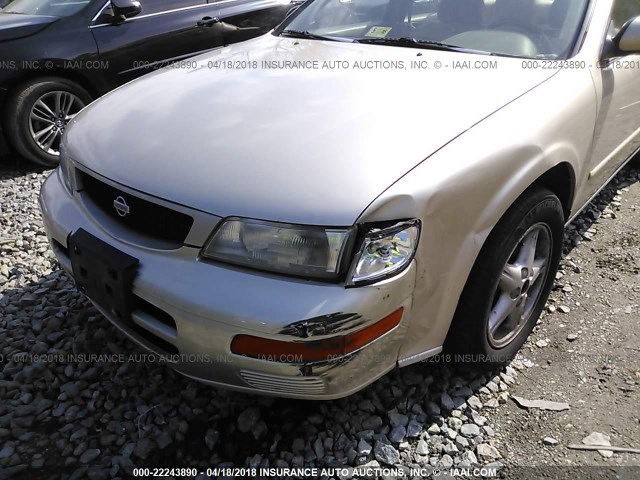 JN1CA21D7TM420345 - 1996 NISSAN MAXIMA GLE/GXE/SE GOLD photo 6