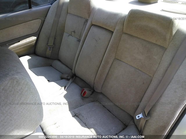 JN1CA21D7TM420345 - 1996 NISSAN MAXIMA GLE/GXE/SE GOLD photo 8