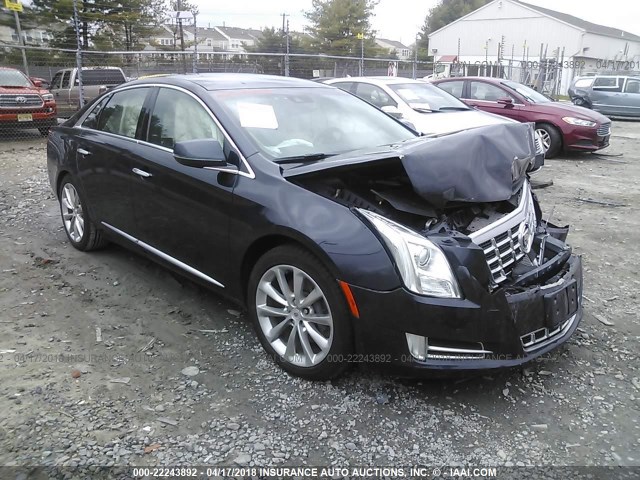 2G61P5S33D9218789 - 2013 CADILLAC XTS LUXURY COLLECTION Dark Blue photo 1