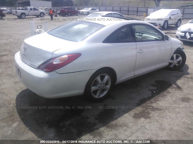 4T1CA38P84U003929 - 2004 TOYOTA CAMRY SOLARA SE/SLE 白色 照片 4