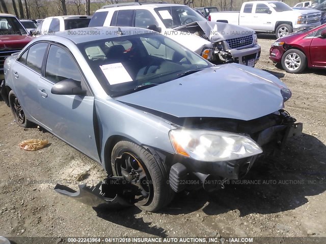 1G2ZG57B884293050 - 2008 PONTIAC G6 SE BLUE photo 1