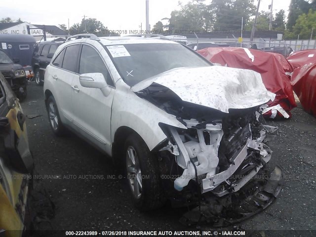 5J8TB4H52FL009371 - 2015 ACURA RDX TECHNOLOGY WHITE photo 1