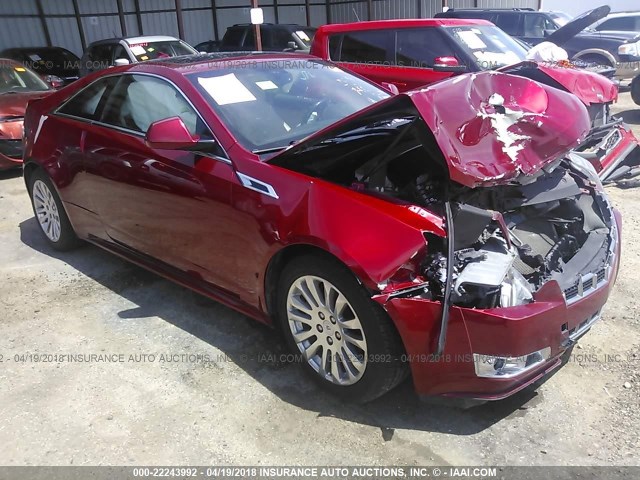 1G6DK1E37D0113442 - 2013 CADILLAC CTS PERFORMANCE COLLECTION Красный фото 1