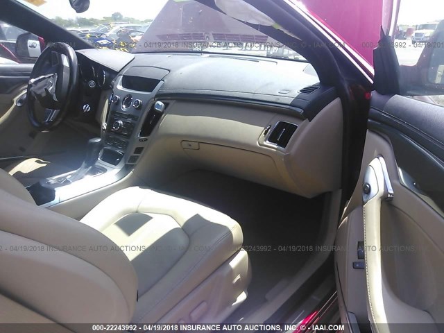 1G6DK1E37D0113442 - 2013 CADILLAC CTS PERFORMANCE COLLECTION Красный фото 5