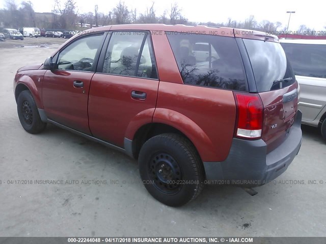 5GZCZ33D33S870397 - 2003 SATURN VUE Pomarańczowy zdjęcie 3