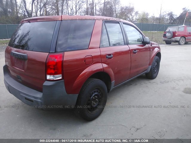 5GZCZ33D33S870397 - 2003 SATURN VUE Pomarańczowy zdjęcie 4
