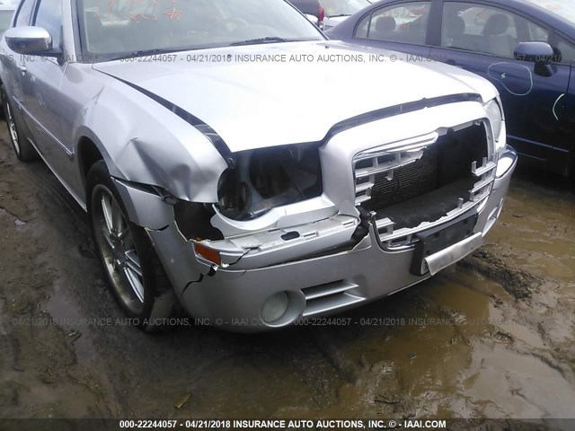 2C3LK63H36H349934 - 2006 CHRYSLER 300C SILVER photo 6