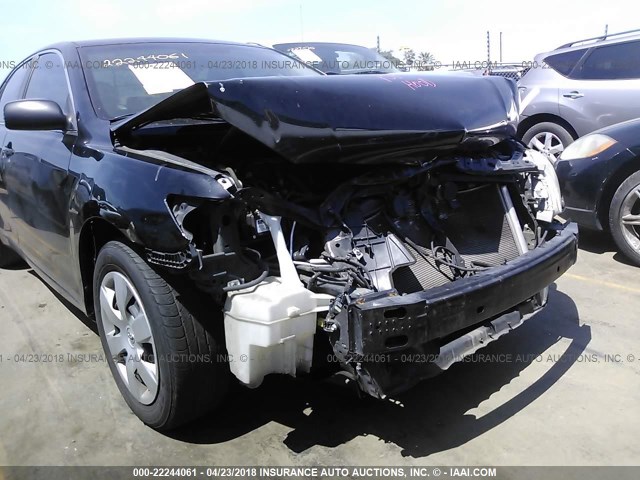 4T1BE46K28U248678 - 2008 TOYOTA CAMRY CE/LE/XLE/SE BLACK photo 6