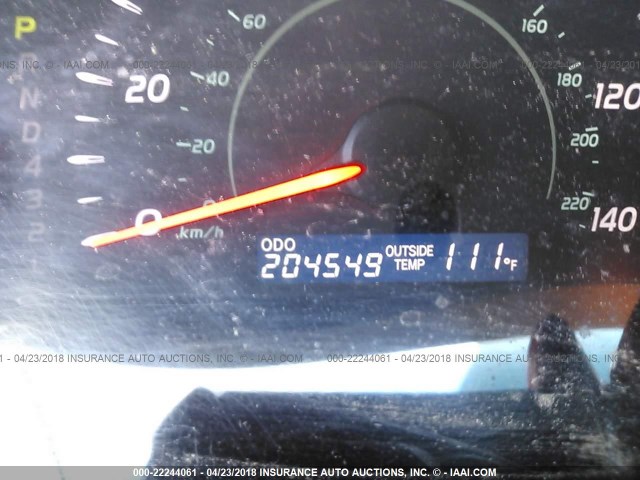 4T1BE46K28U248678 - 2008 TOYOTA CAMRY CE/LE/XLE/SE BLACK photo 7