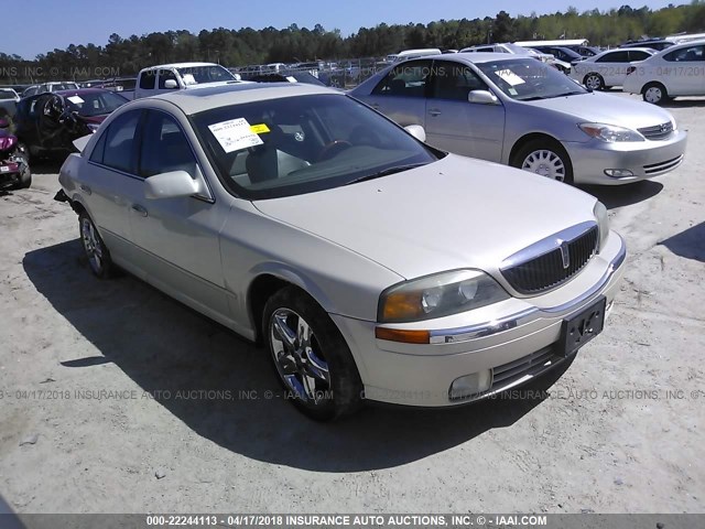 1LNHM86S62Y655939 - 2002 LINCOLN LS CREAM photo 1