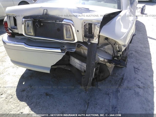 1LNHM86S62Y655939 - 2002 LINCOLN LS CREAM photo 6