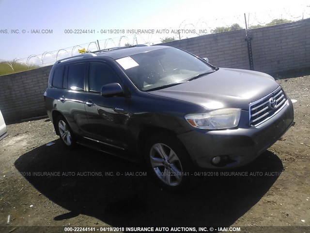 JTEES42A282058815 - 2008 TOYOTA HIGHLANDER LIMITED GRAY photo 1