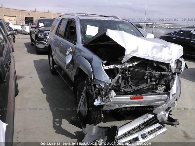 JTEBT17R330007650 - 2003 TOYOTA 4RUNNER LIMITED SILVER photo 1