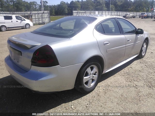 2G2WP552X81101998 - 2008 PONTIAC GRAND PRIX Gümüş foto 4