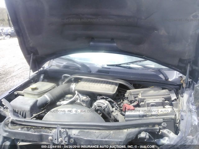 1J8HG48K06C270874 - 2006 JEEP COMMANDER ლურჯი ფოტო 10