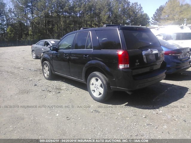 5GZCZ63446S840329 - 2006 SATURN VUE BLACK photo 3