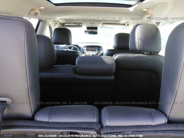 5N1AR2MN9FC630498 - 2015 NISSAN PATHFINDER S/SV/SL/PLATINUM 黑色 照片 8