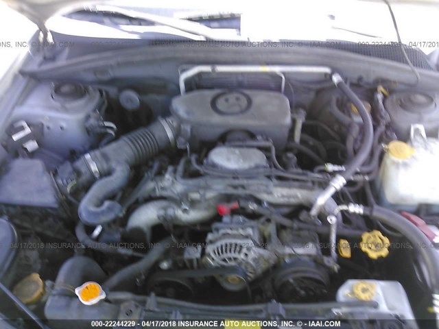 JF1SG65695H705186 - 2005 SUBARU FORESTER 2.5XS ვერცხლისფერი ფოტო 10
