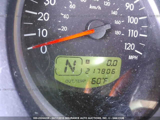 JF1SG65695H705186 - 2005 SUBARU FORESTER 2.5XS ვერცხლისფერი ფოტო 7