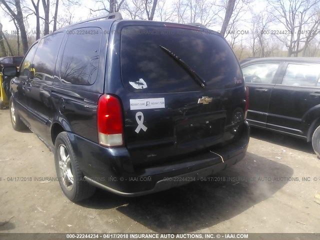 1GNDV23L95D236190 - 2005 CHEVROLET UPLANDER LS 蓝色 照片 3