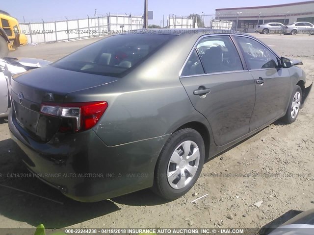4T1BF1FK9DU691237 - 2013 TOYOTA CAMRY L/SE/LE/XLE 灰色 照片 4