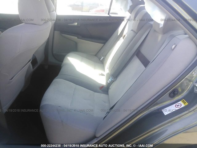 4T1BF1FK9DU691237 - 2013 TOYOTA CAMRY L/SE/LE/XLE 灰色 照片 8