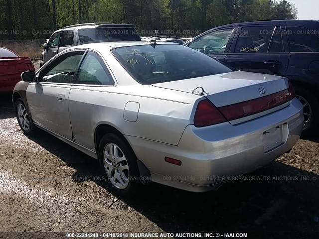 1HGCG22571A027156 - 2001 HONDA ACCORD EX SILVER photo 3