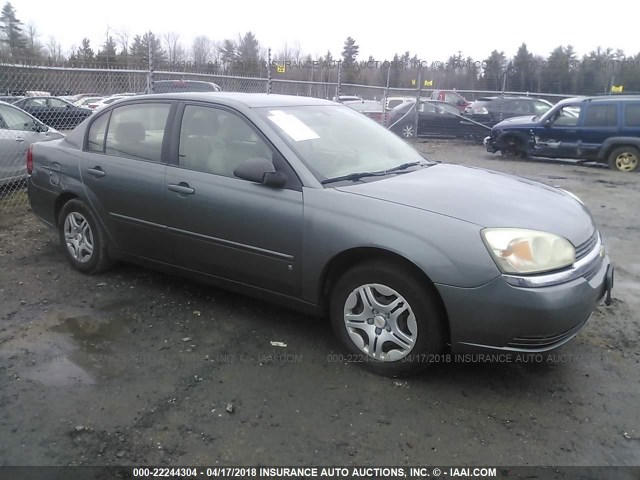 1G1ZS53F06F242610 - 2006 CHEVROLET MALIBU LS Boz foto 1